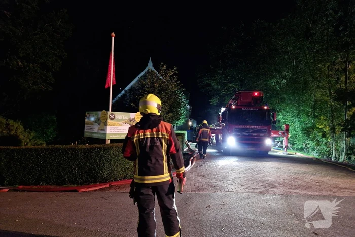 Brandweer voorkomt erger bij grote boerderij brand