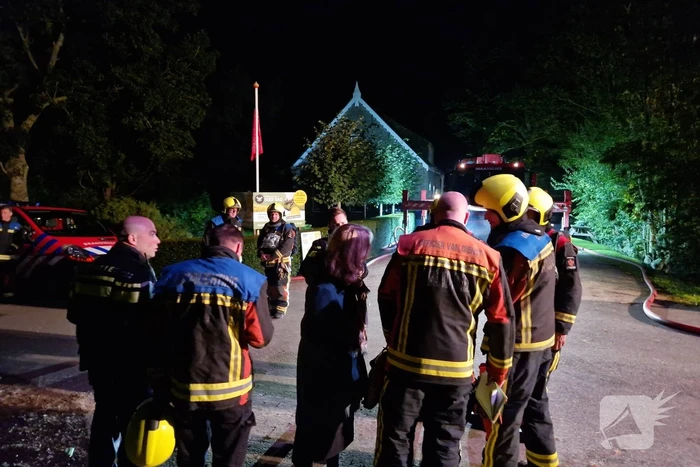 Brandweer voorkomt erger bij grote boerderij brand
