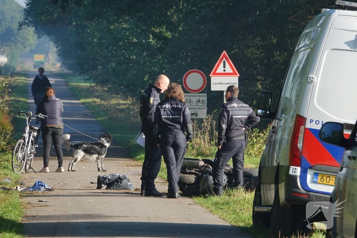 Motorrijder gewond bij eenzijdig ongeval