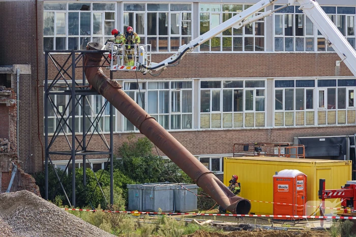 Brand bij sloopwerkzaamheden