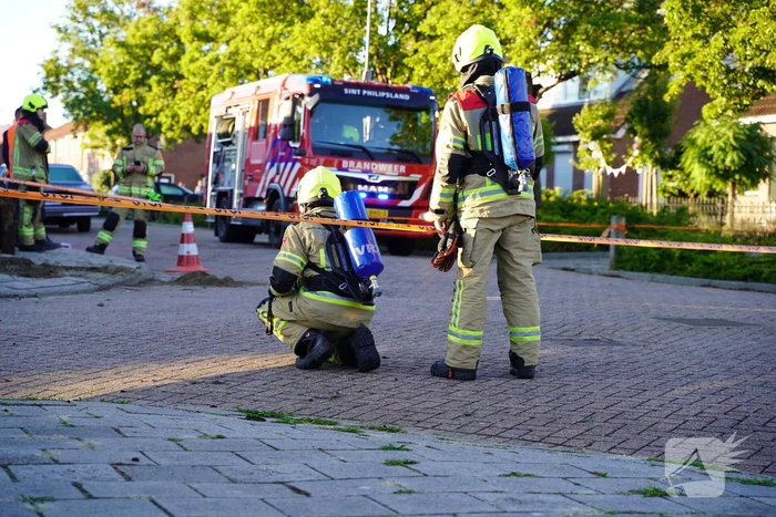 Kruising afgesloten vanwege gaslekkage