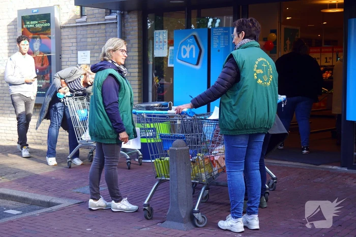 Grote voedselinzameling actie bij supermarkten