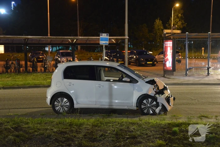 Veel schade bij kop-staart botsing