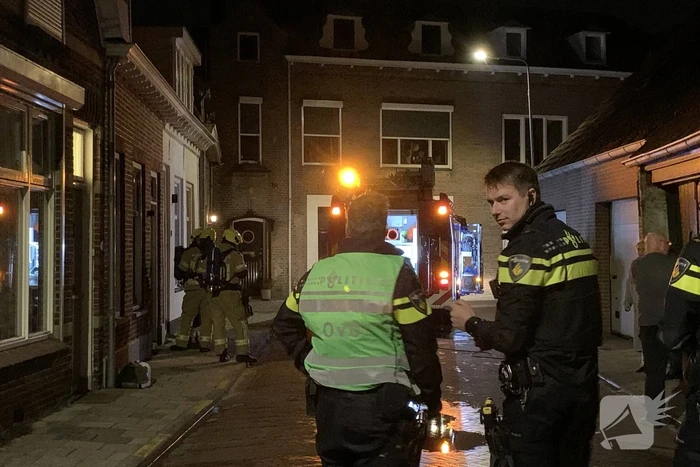 Rookontwikkeling bij smeulend object in woning
