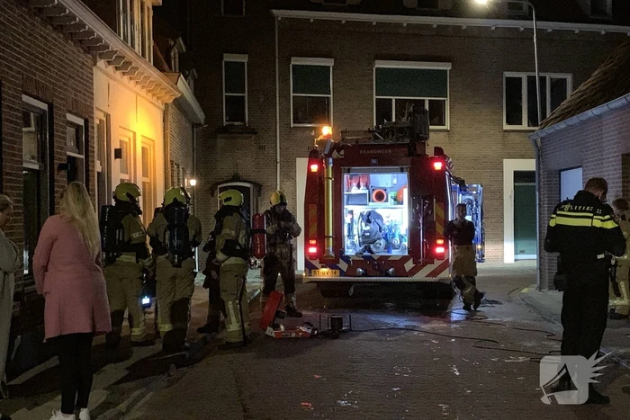 Rookontwikkeling bij smeulend object in woning