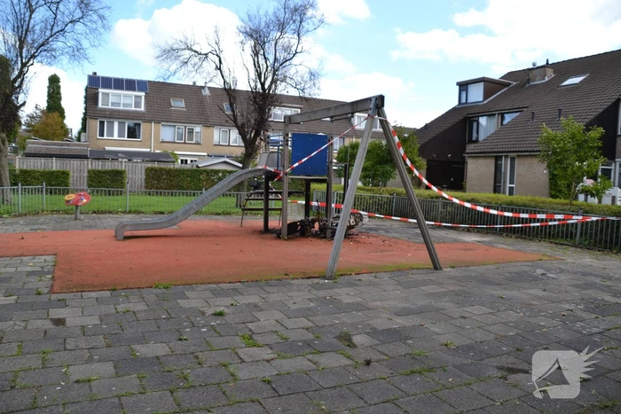 Scooter verwoest door brandstichting