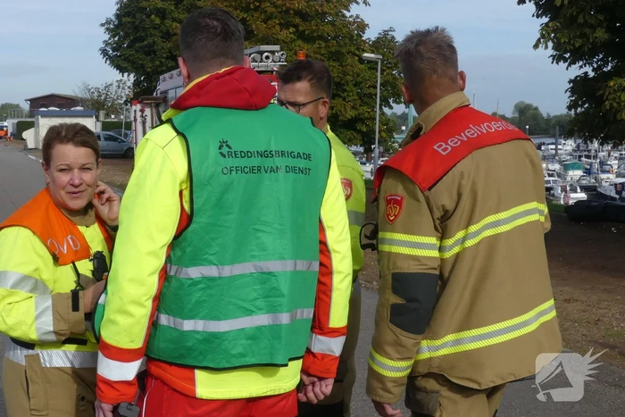 Grote hulpverleningsoefening op de Maas