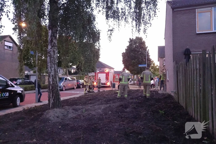 Straat afgezet vanwege gaslekkage