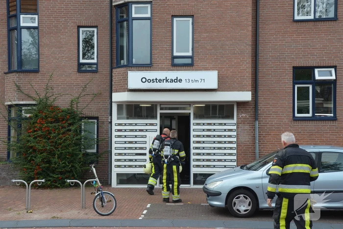 Brandweer ingezet door aangebrand eten