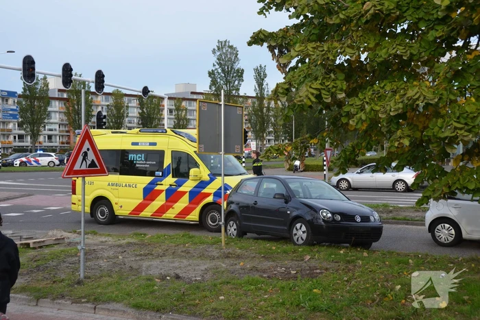 Gewonden bij kop-staart botsing