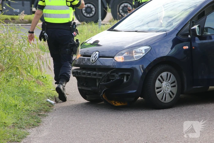 Schade aan voertuigen na botsing