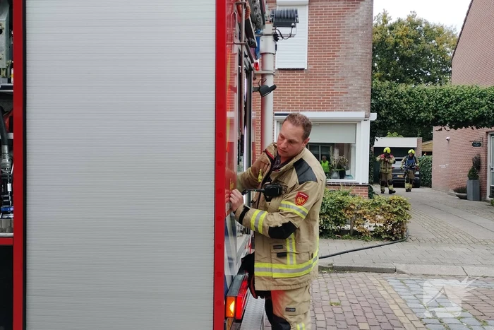 Rookontwikkeling door pan op kookplaat