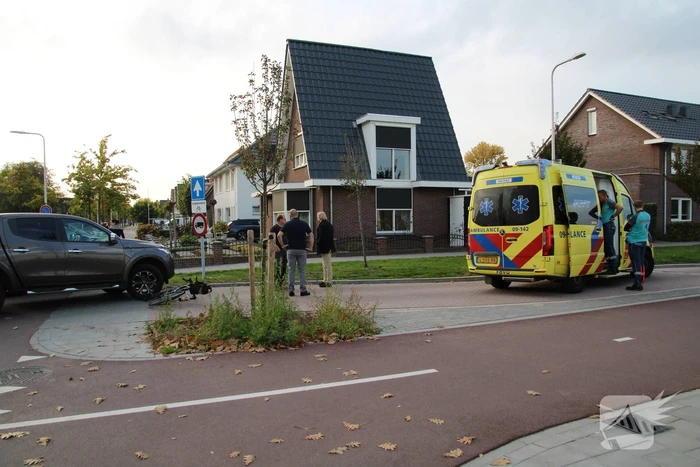 Fietser gewond bij botsing met automobilist