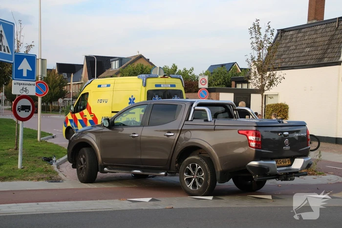 Fietser gewond bij botsing met automobilist