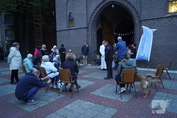 Huisdieren krijgen zegening op Dierendag