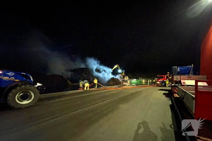 Flinke rook ontwikkeling vanwege brand bij afvalverwerkingsbedrijf Renewi Smink