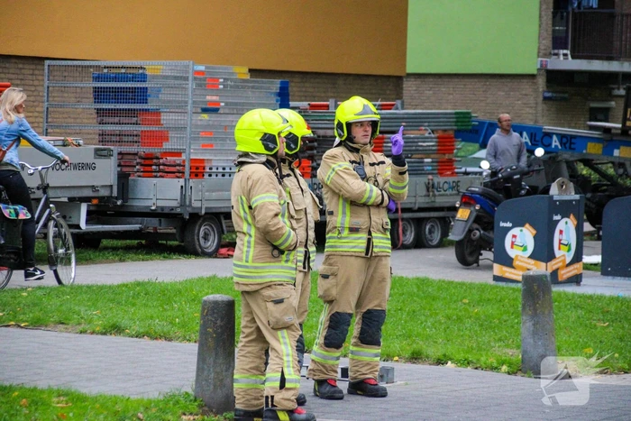 Reddingskussen geplaatst voor persoon met verward gedrag