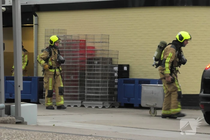 Keukenbrand in bedrijfspand