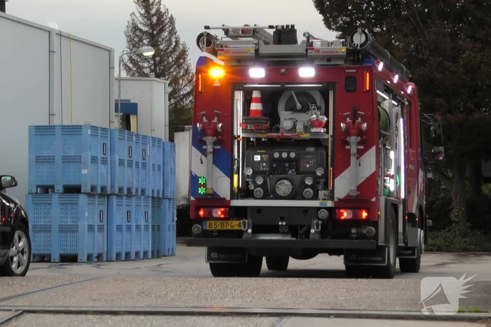 Keukenbrand in bedrijfspand