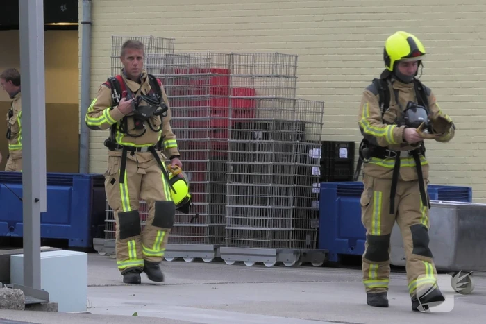 Keukenbrand in bedrijfspand