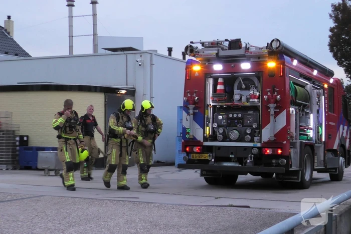 Keukenbrand in bedrijfspand