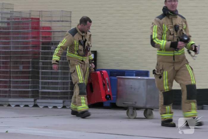 Keukenbrand in bedrijfspand