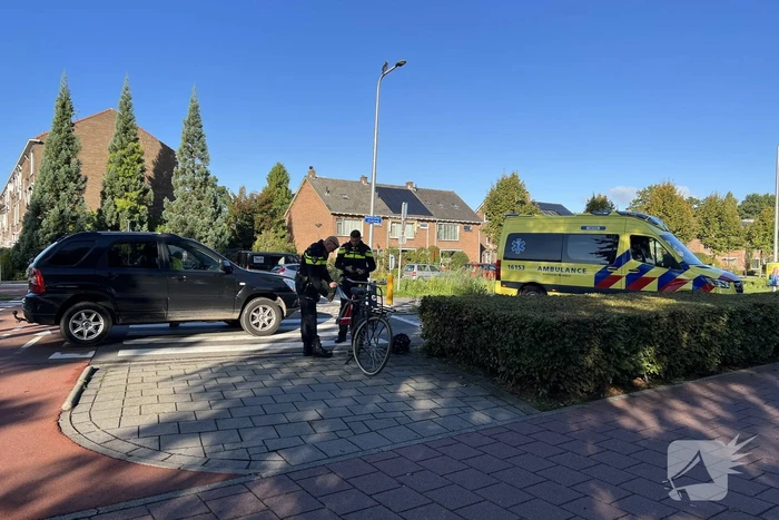 Fietser aangereden bij oversteekplaats