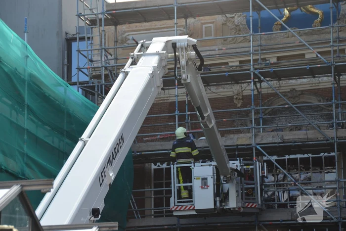 Brand bij verbouwing stadhuis