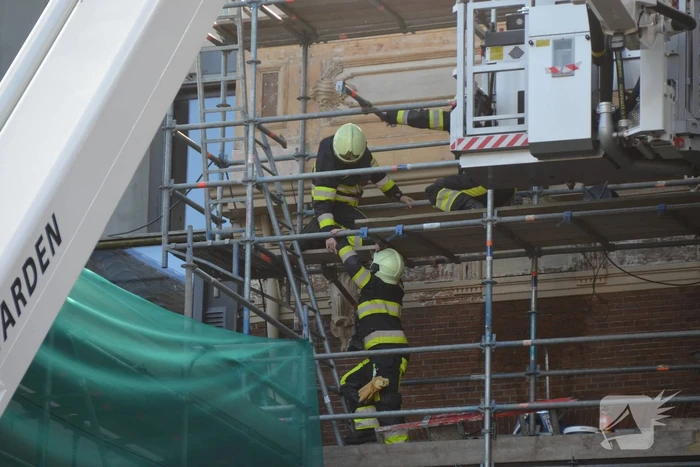 Brand bij verbouwing stadhuis