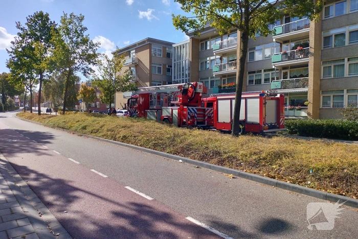 Brand in appartement gedoofd