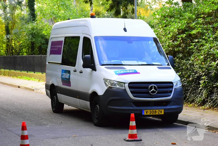 Gaslek na graafwerkzaamheden bij woning