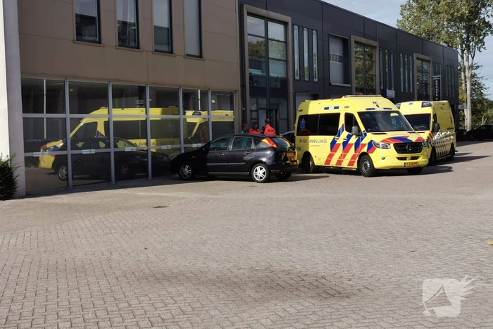 Traumahelikopter landt voor incident op bedrijventerrein