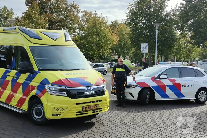 Fietsster gewond bij botsing met scooter