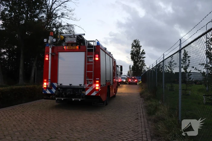 Brand op schip blijkt rookbom