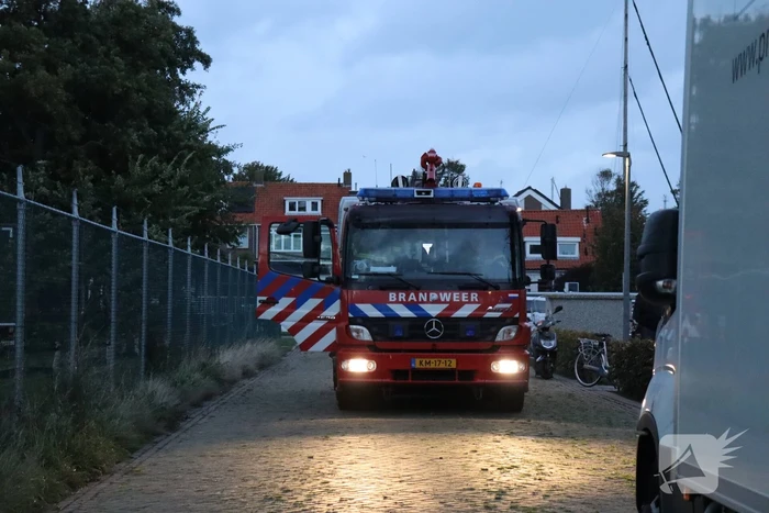 Brand op schip blijkt rookbom