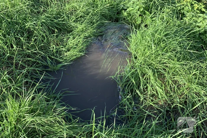 Waterlekkage door kapotte waterleiding