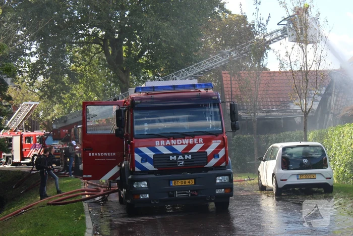 Meerdere schuren in brand