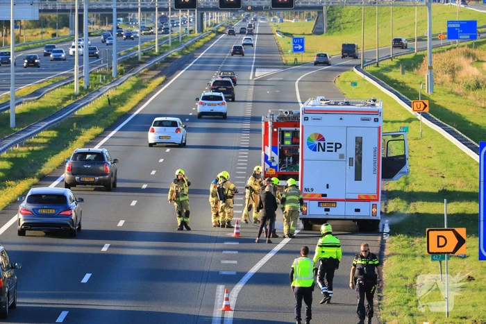 brand rijksweg a1 l 42,7 amersfoort