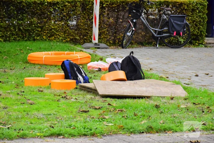 Gasleiding geraakt bij aanleggen glasvezel