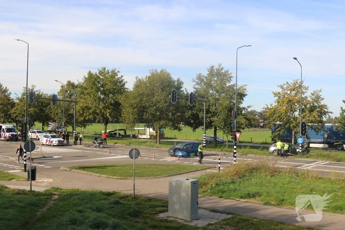 Drie inzittenden slaan op de vlucht bij botsing