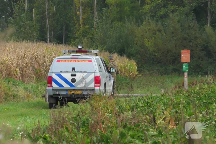 Gevonden granaten tot ontploffing gebracht