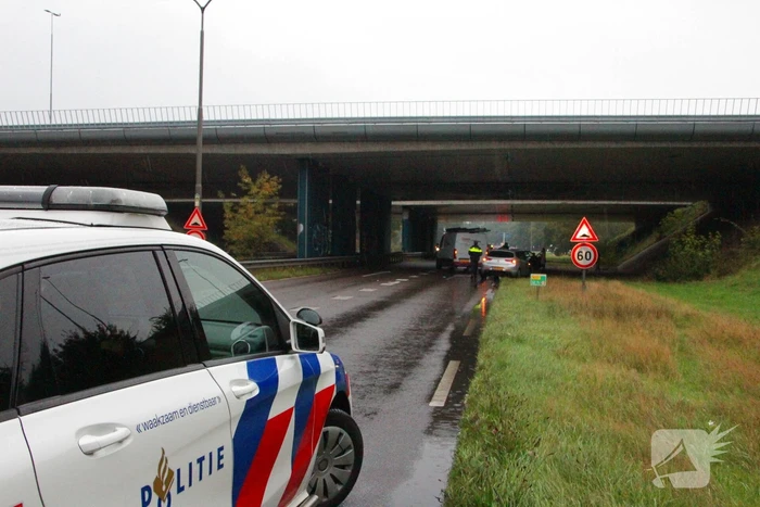 ongeval zandheuvelweg - n221 l 32,7 baarn