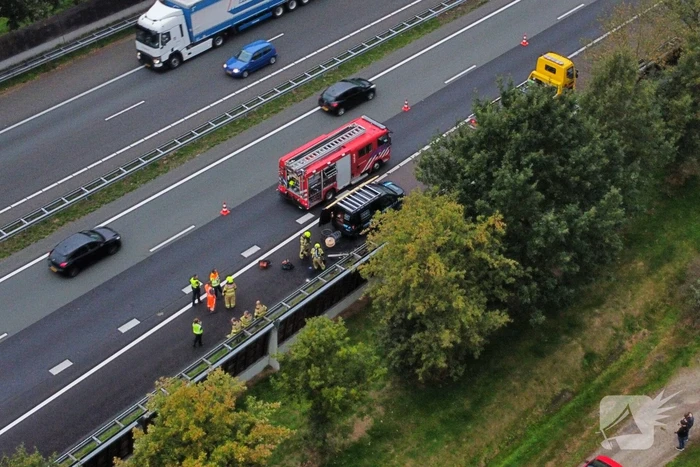 brand rijksweg a30 r 13,0 lunteren