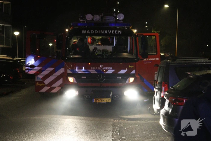 Brandweer ingezet bij brand in flatwoning