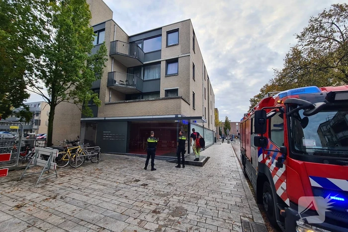 Kleine brand in flatwoning