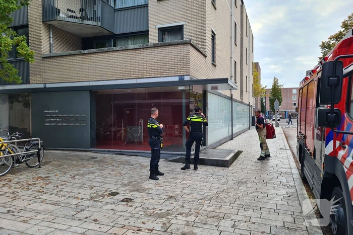 Kleine brand in flatwoning