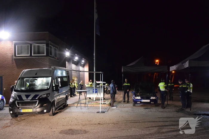 Grote integrale controle bij Brouwersdam