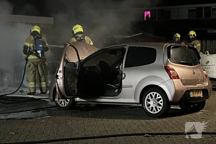 Flinke schade wegens overslaande brand