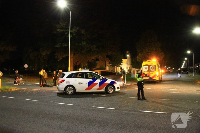 Fietser gewond bij aanrijding