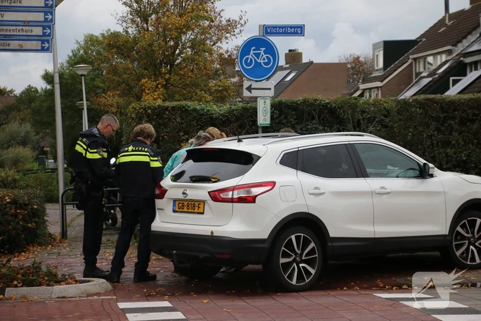 Twee gewonden bij botsing tussen scooter en fietser